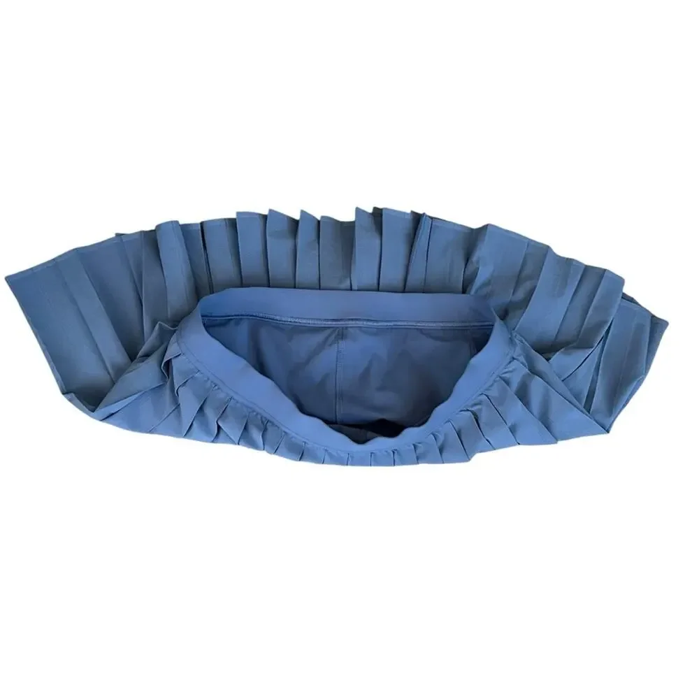 Lululemon Women’s High-Rise Pleated Tennis Skirt Skort in Oasis Blue Size 10